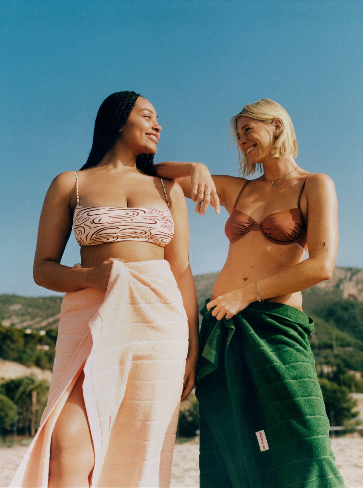 Whistles x The Longing high summer swim collection