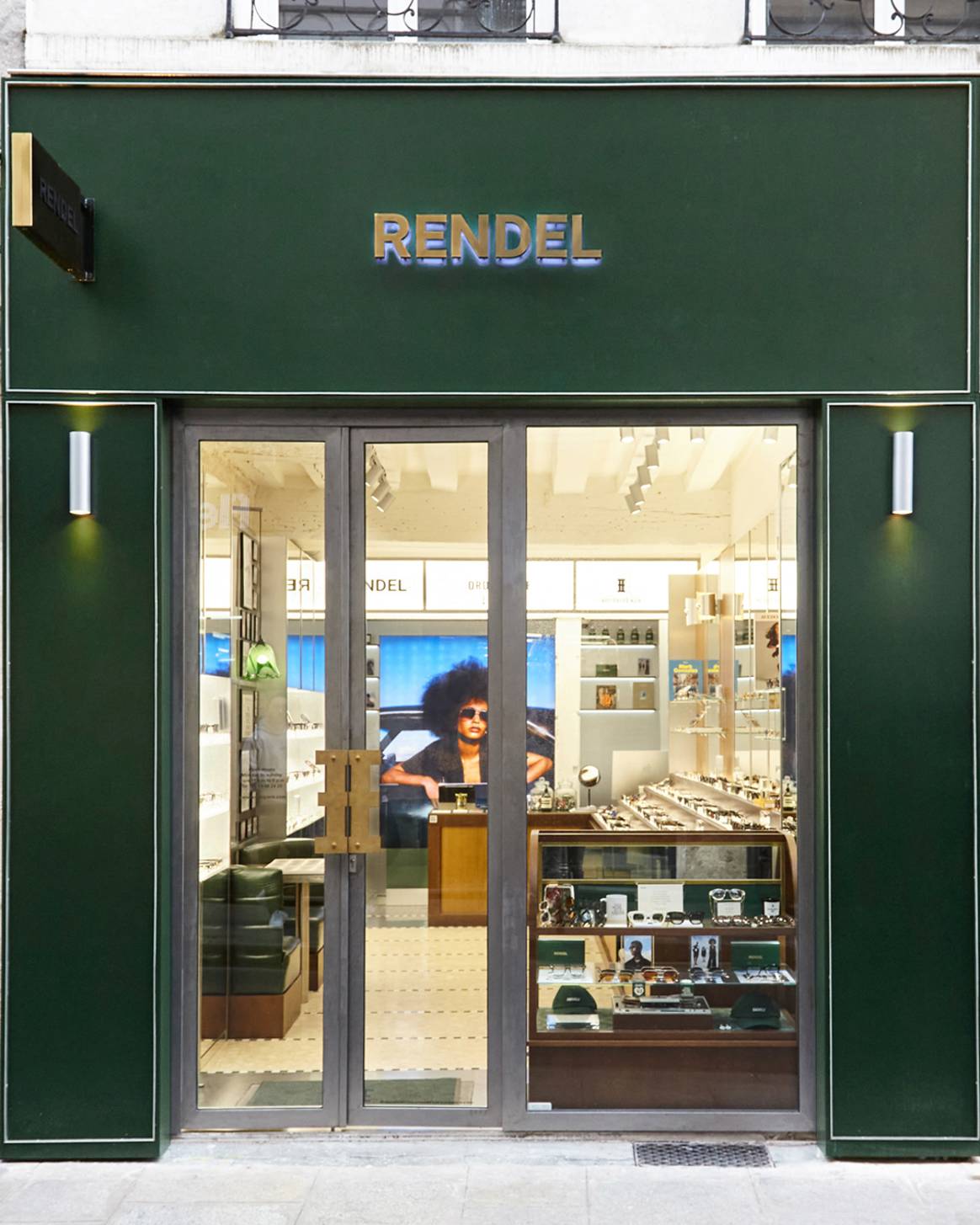 Boutique Rendel, rue Sainte-Croix de la Bretonnerie (Marais)