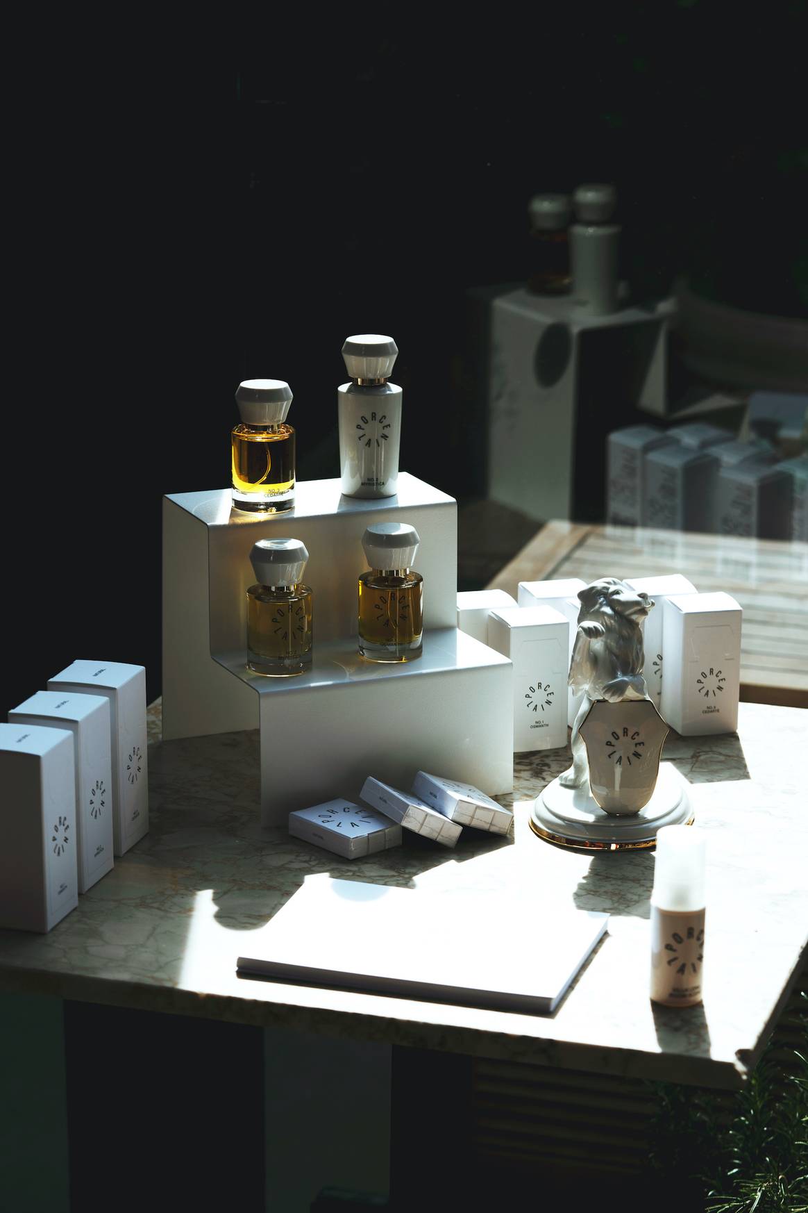 Porcelain Perfumery products.