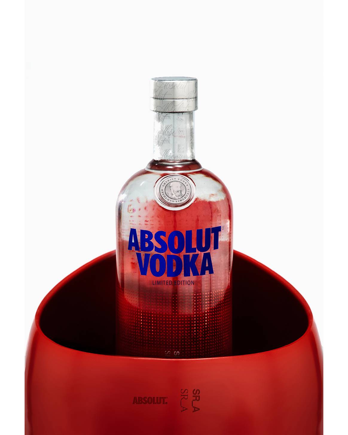 Absolut x Samuel Ross, China-inspired Absolut vodka bottle