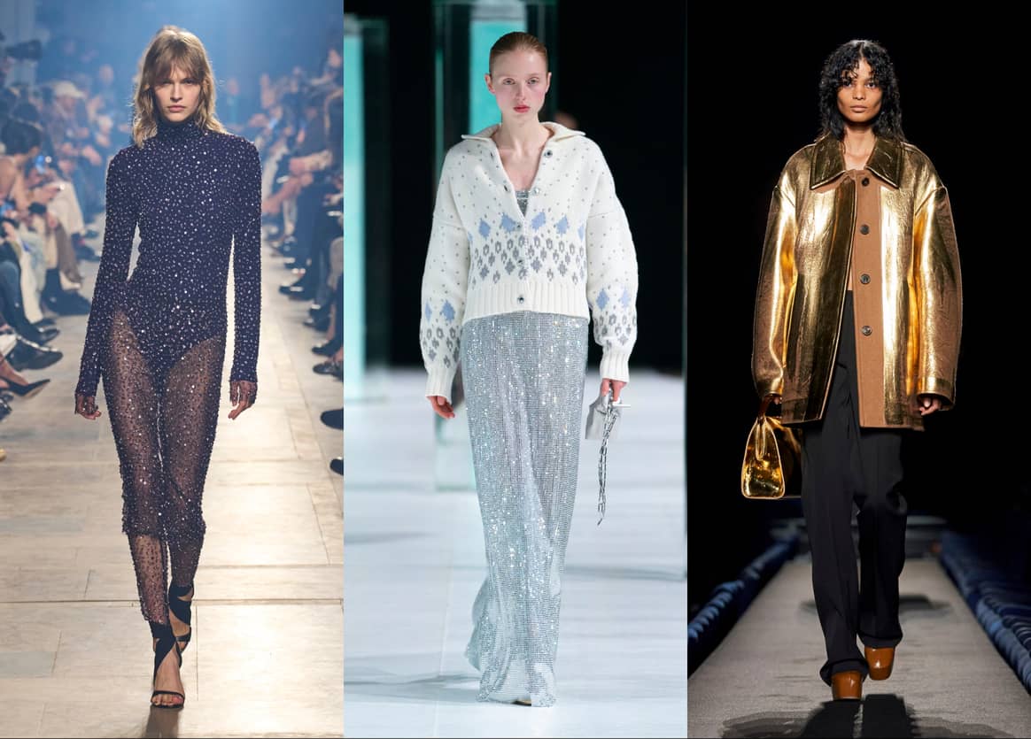 (From left to right) Isabel Marant, Stine Goya, Dries Van Noten, AW23/24.