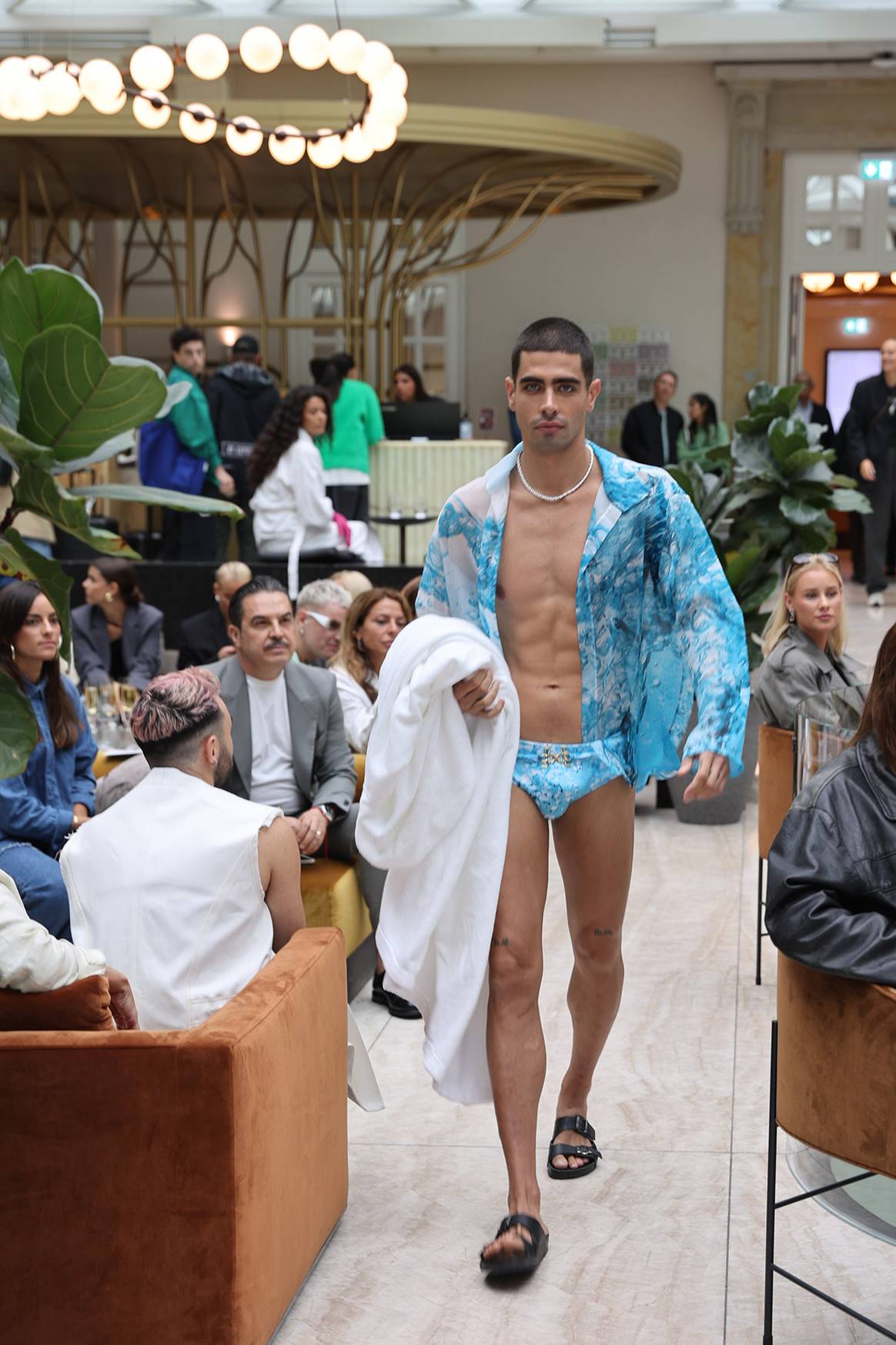 Presentación el 7 de agosto de 2023 de las propuestas de moda-baño de Gran Canaria Swim Week by Moda Cálida durante la Copenhagen Fashion Week.