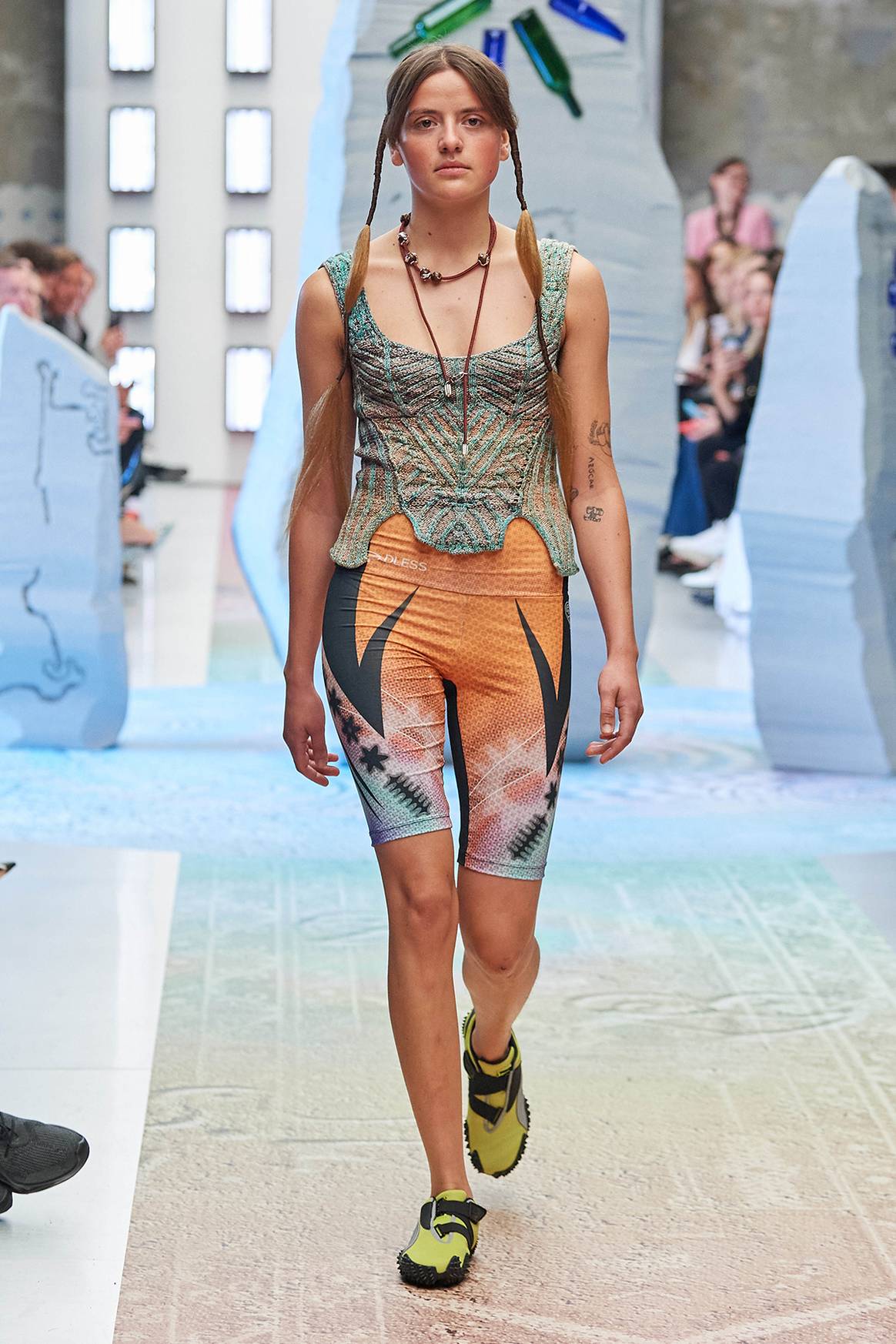 Paolina Russo, desfile de presentación de su colección Primavera/Verano SS24 en la Copenhagen Fashion Week.