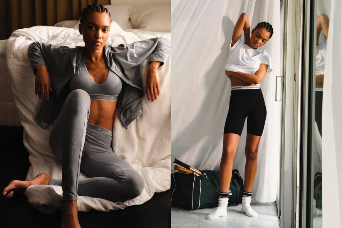 Lacoste's New Women's Underwear Collection Is for the Cozy Girls