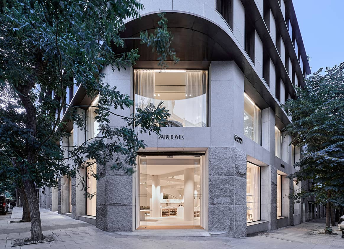 Nueva tienda de Zara Home en el número 18 de la calle de Hermosilla de Madrid, España.