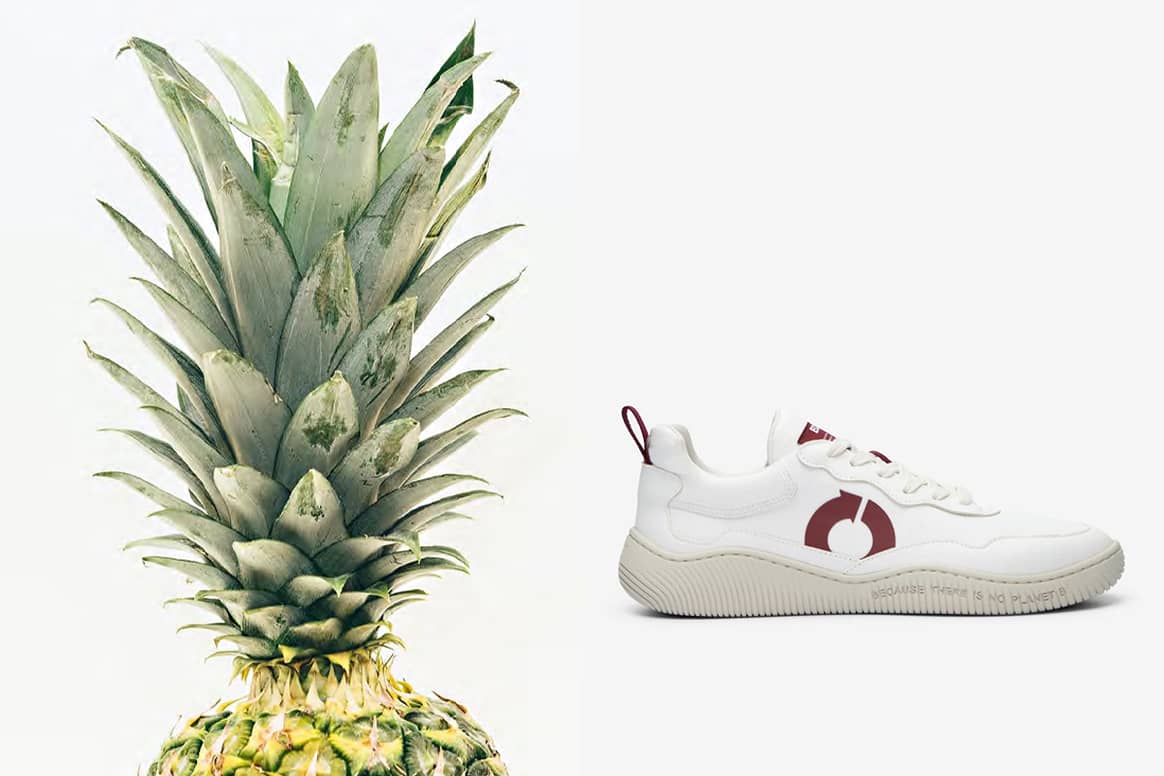Ecoalf sneakers van 'ananasleer'