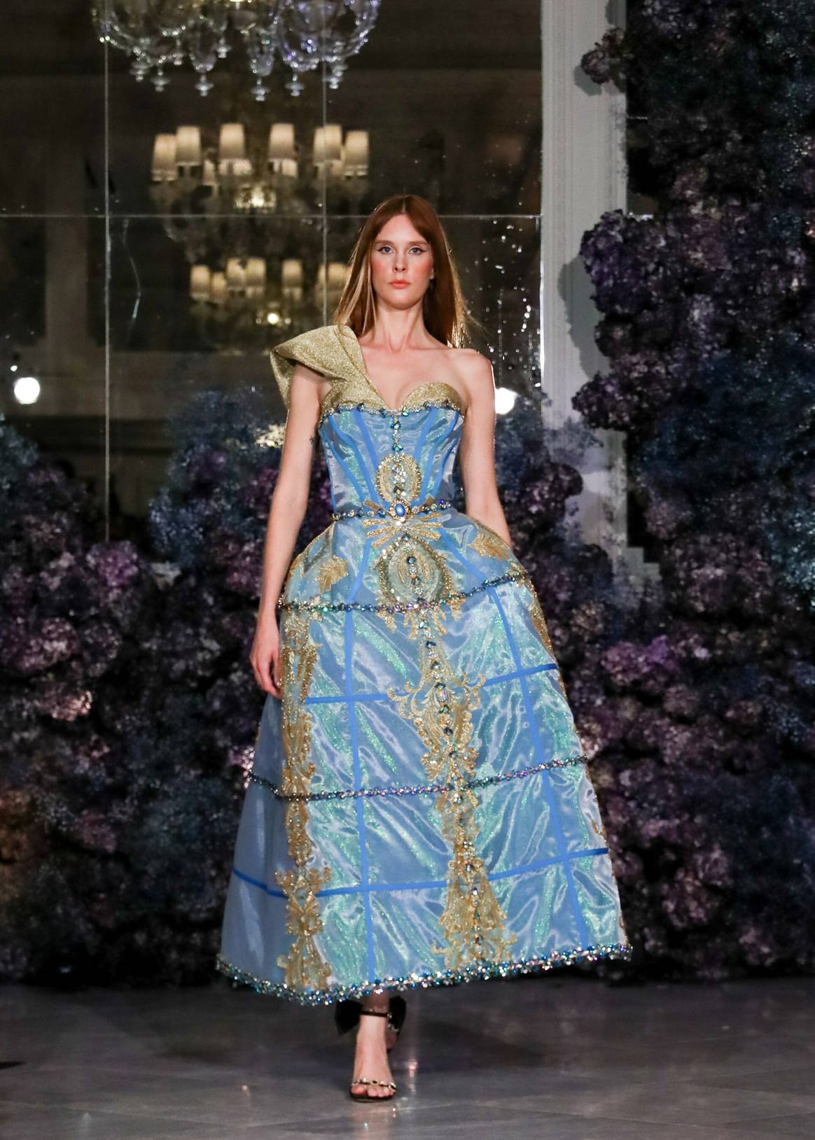 Christian Siriano cocktail couture collection with Bombay Sapphire