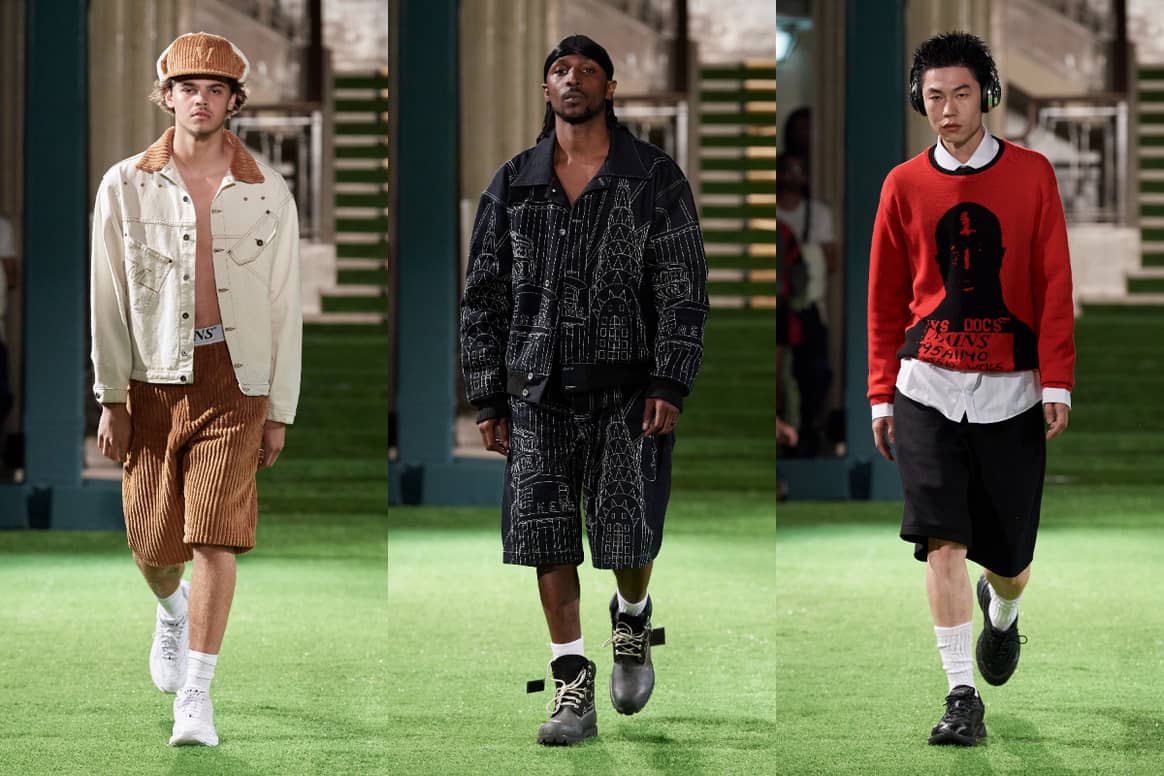 Skepta's Mains collection, LFW SS24.