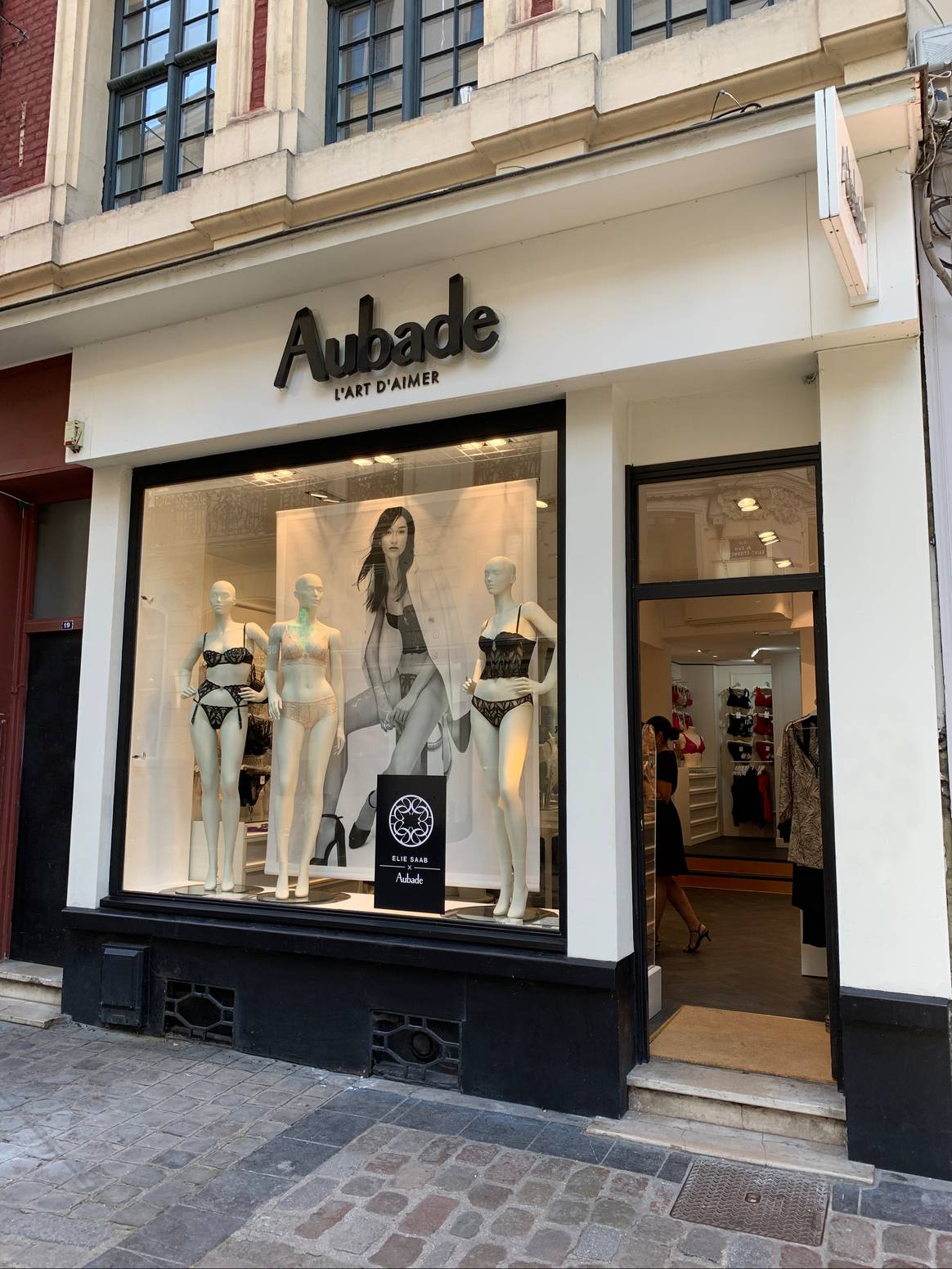 Aubade réouvre sa boutique à Lille