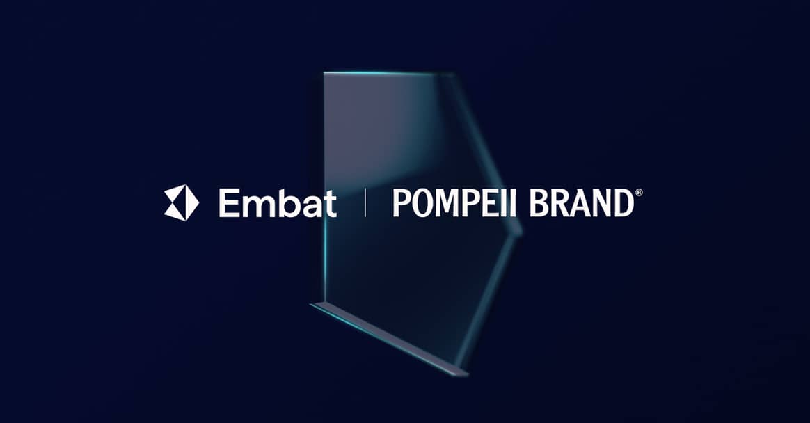 Infografía de la implementación por parte de Pompeii de las soluciones de Embat.