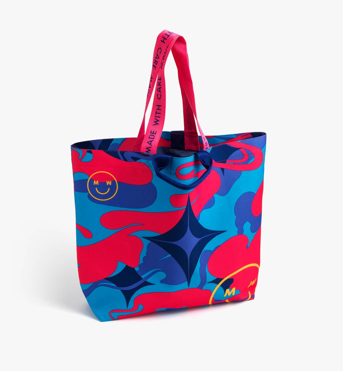 ‘Made With Care’ tote bag designed by Michael Archibald