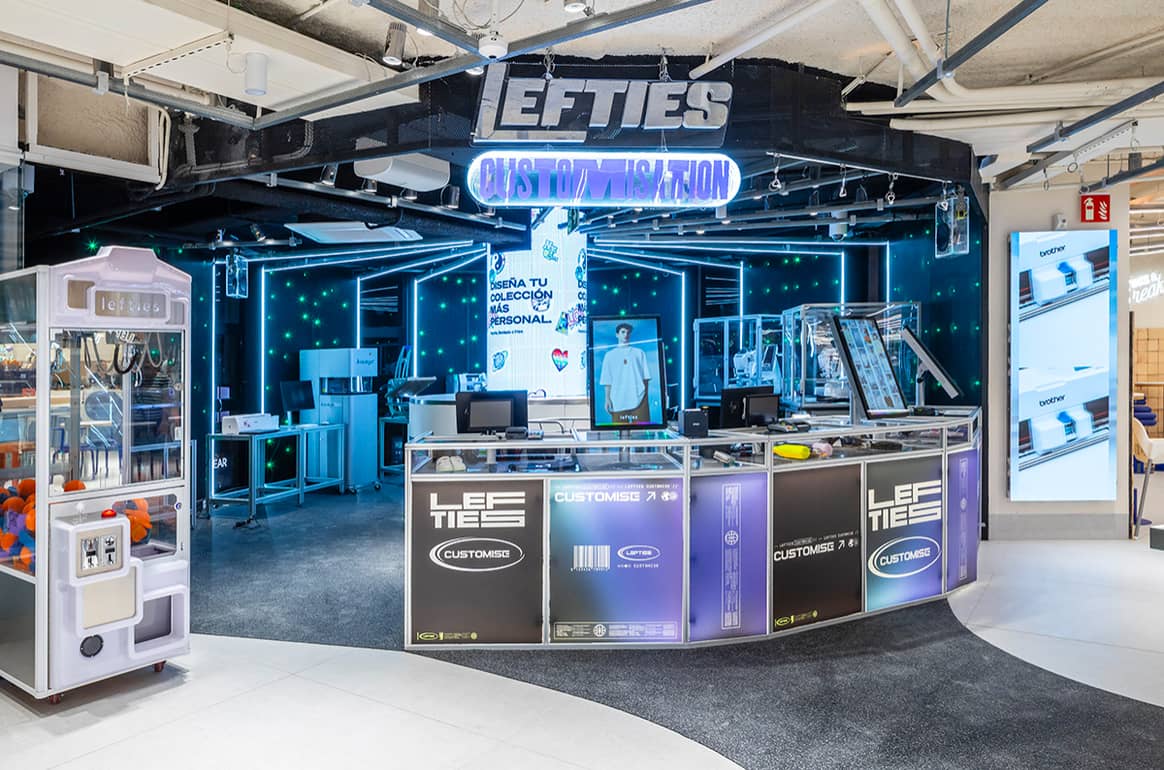 Nueva tienda de Lefties en el número 1 de la calle de Colón de Valencia.