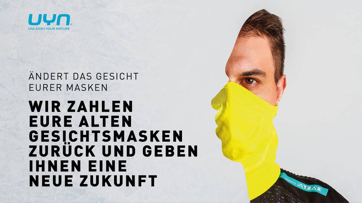 'Change the Face of Your Mask'-Kampagne
