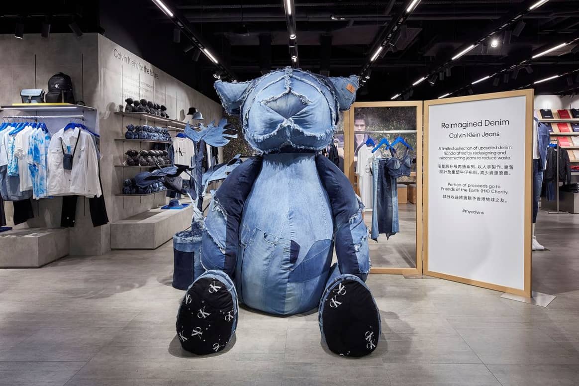 Calvin Klein Jeans Reimagined Installation, Times Square Hong Kong