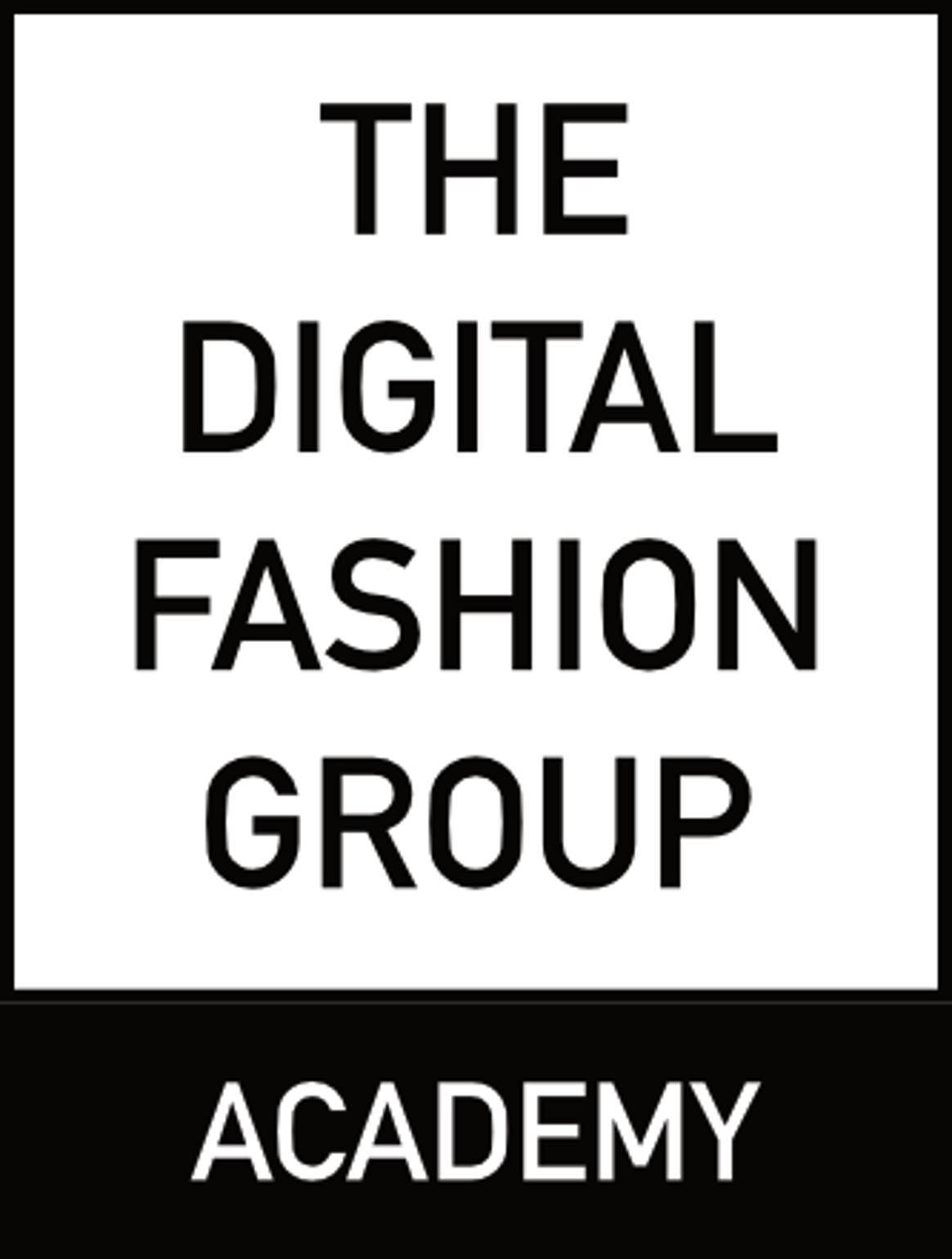 Logo of The Digital Fashion Group Academy.