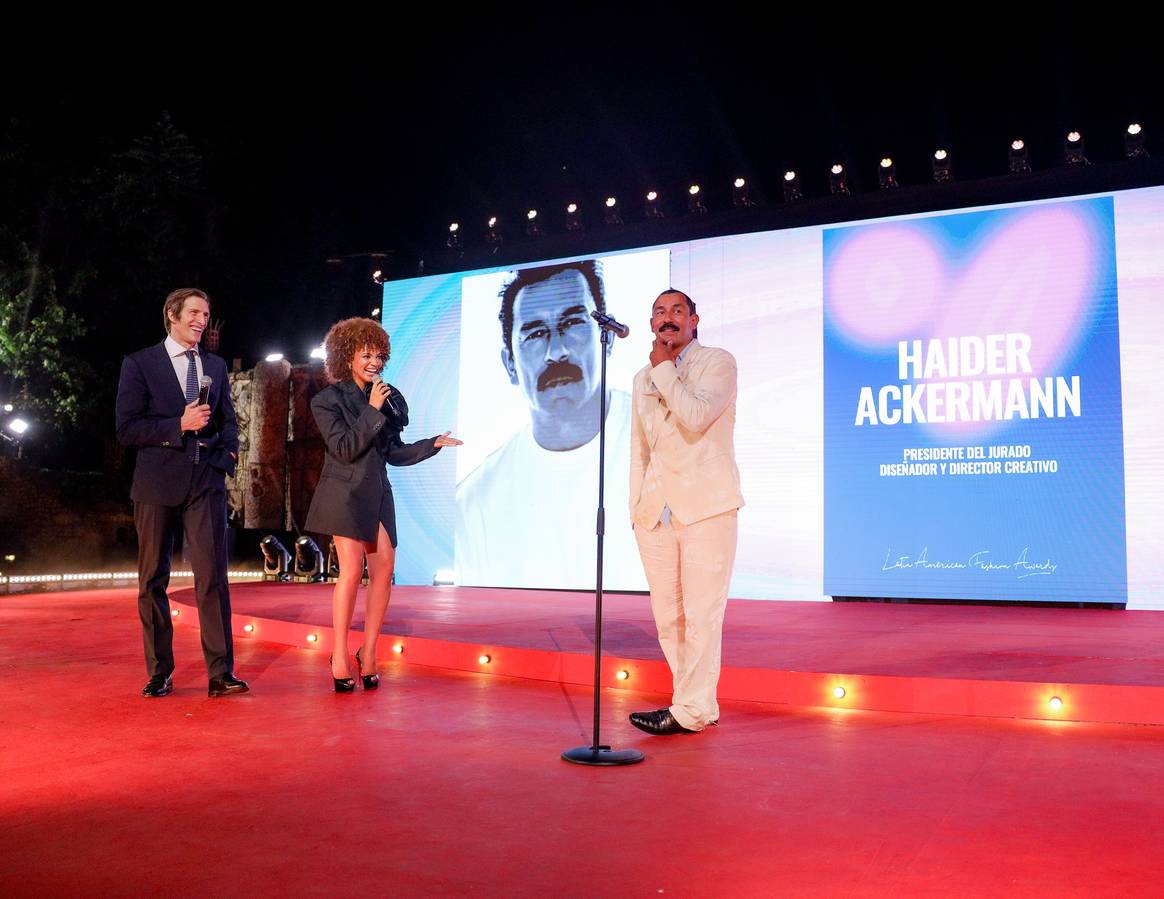 Haider Ackermann en los Latin American Fashion Awards