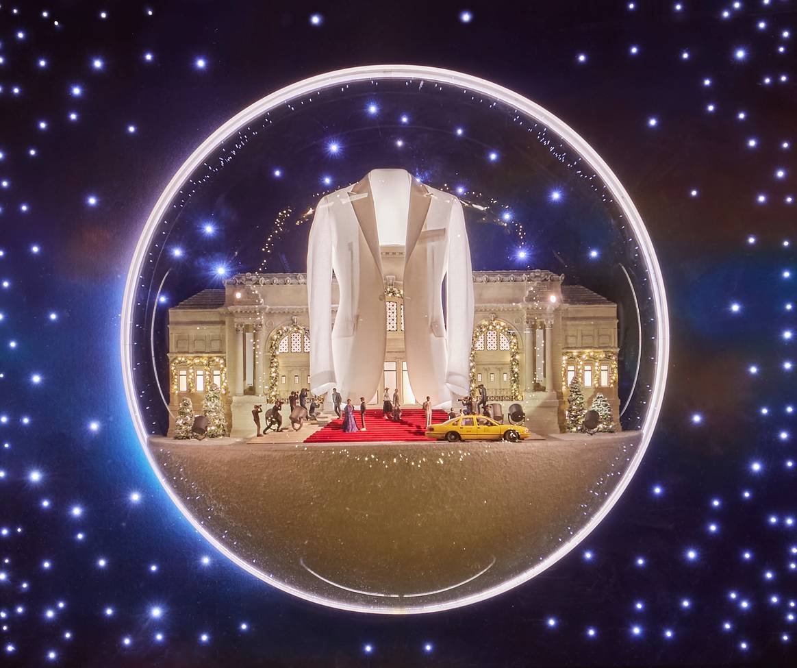 Dior's 'Carousel of Dreams' holiday windows at Saks