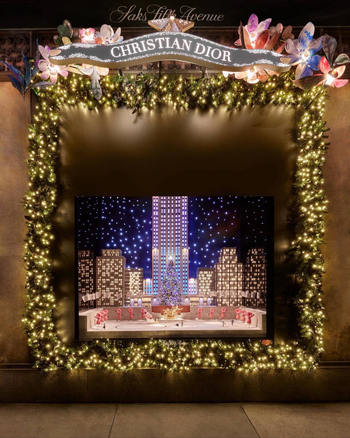 Dior's 'Carousel of Dreams' holiday windows at Saks