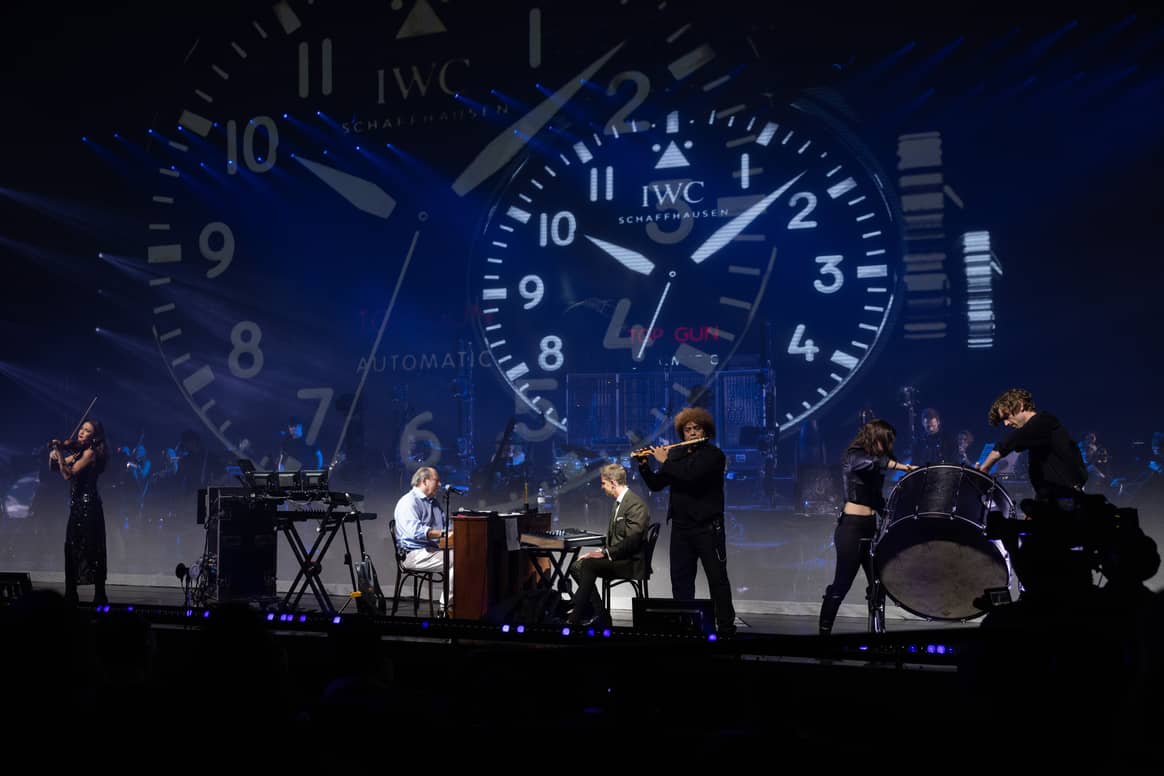 IWC UNVEILS EXCLUSIVE NEW MUSIC CREATED BY HANS ZIMMER. From press release IWC during Watches & Wonders 2022
