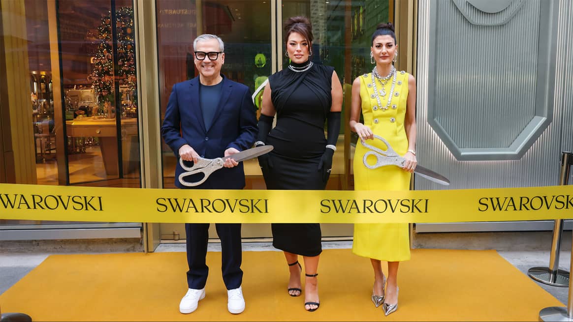 Swarovski Fifth Avenue flagship store opening