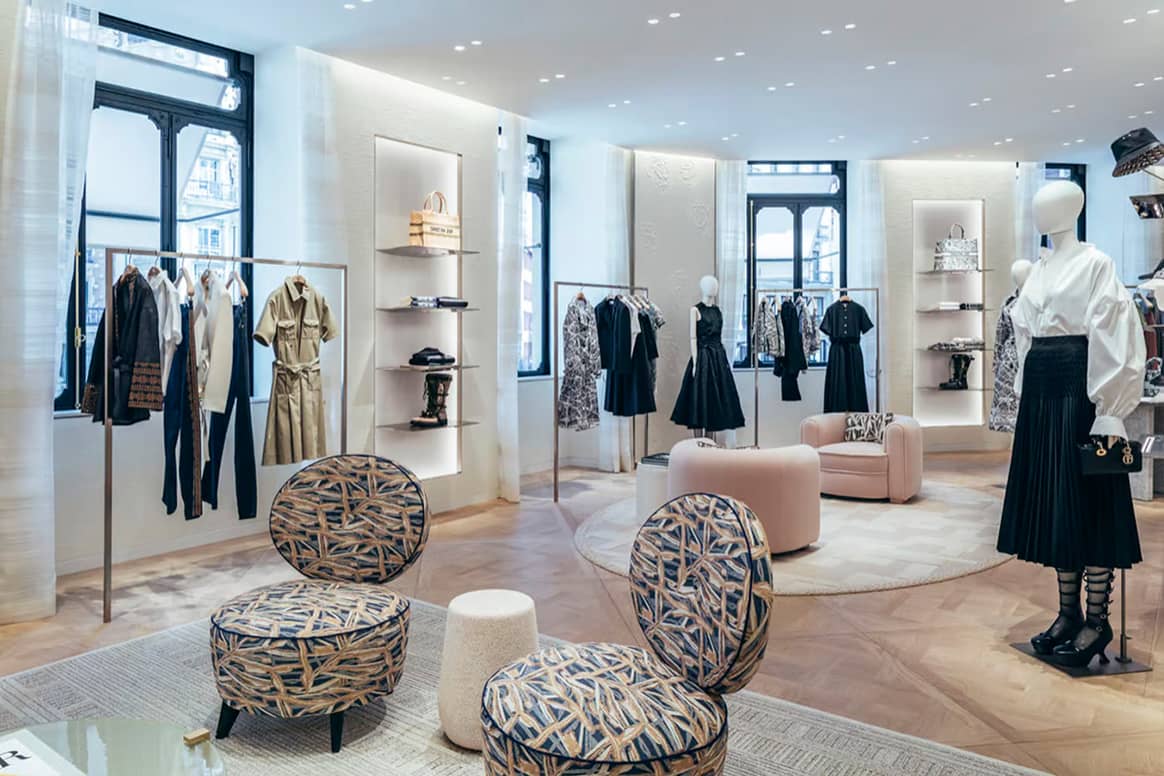 Nueva “boutique” de Dior en la Galería Canalejas de Madrid.