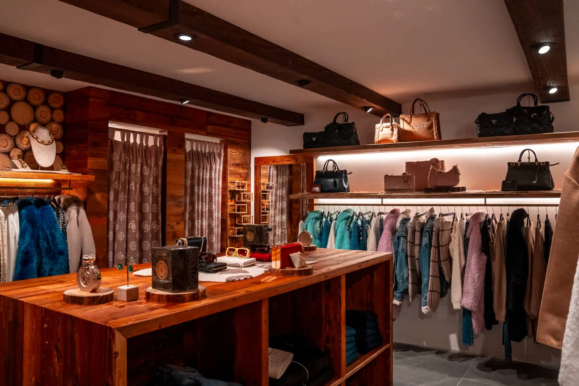 Guess boutique in Cortina in Italy