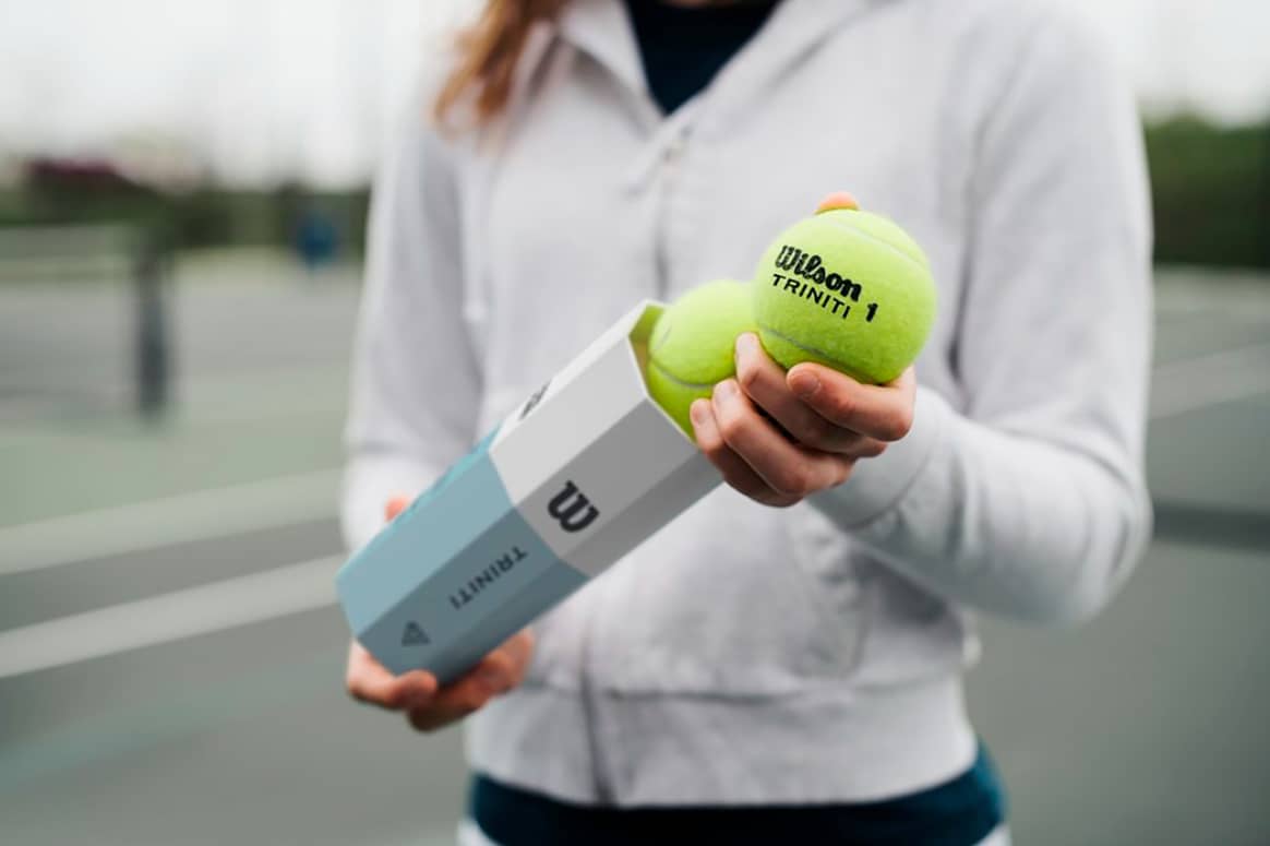 Pelotas de tenis de Wilson, una de las marcas propias en cartera de Amer Sports.