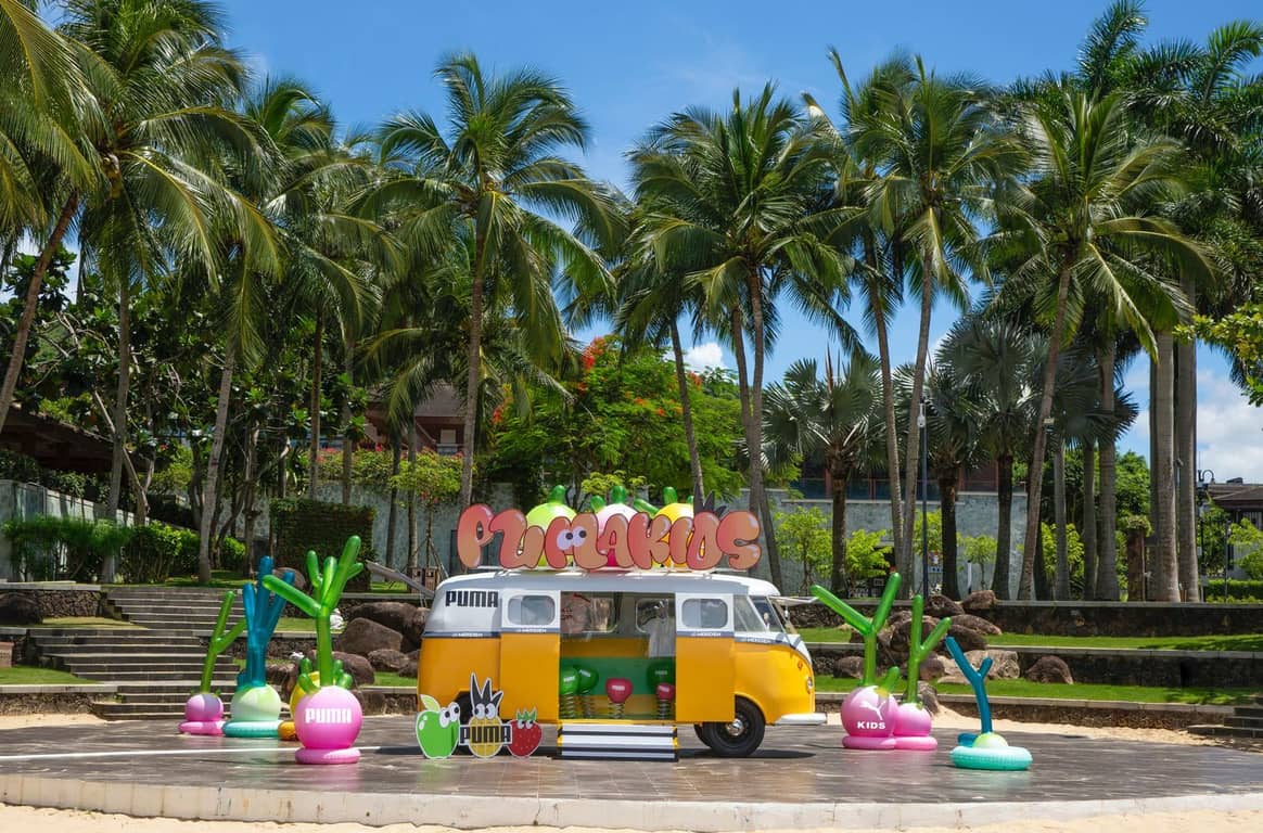 Puma Kids Fruit Beach Festival Pop-Up, Le Méridien Hotel Hainan
Shimei Bay.