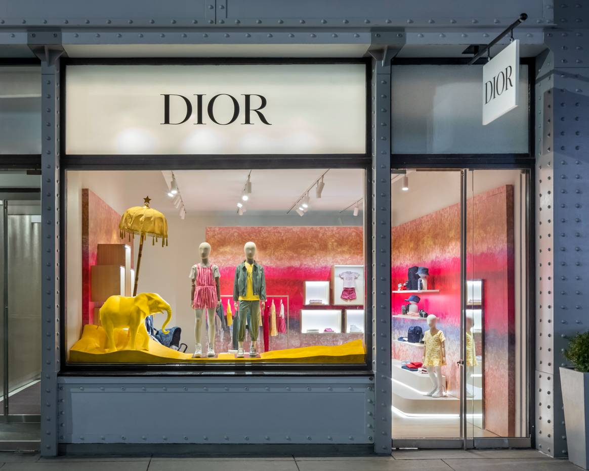 Baby Dior Boutique Soho NYC.