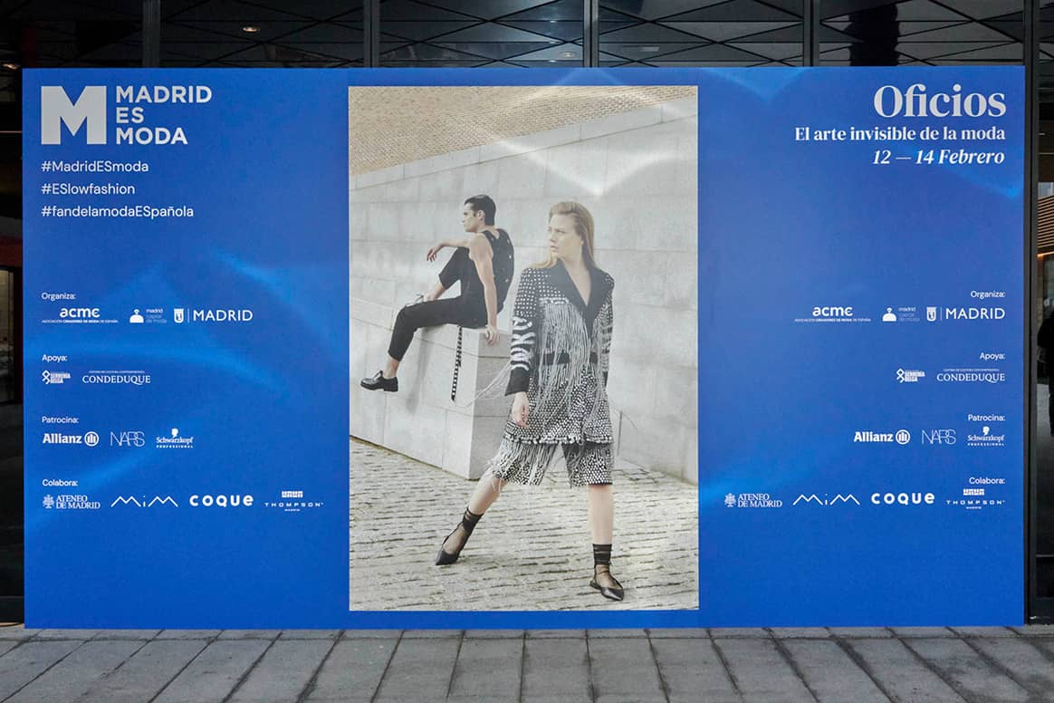 Rueda de prensa de presentación de la Semana de la Moda de Madrid de febrero de 2024.