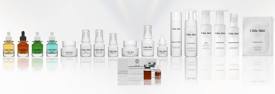 Cible Skin product line-up