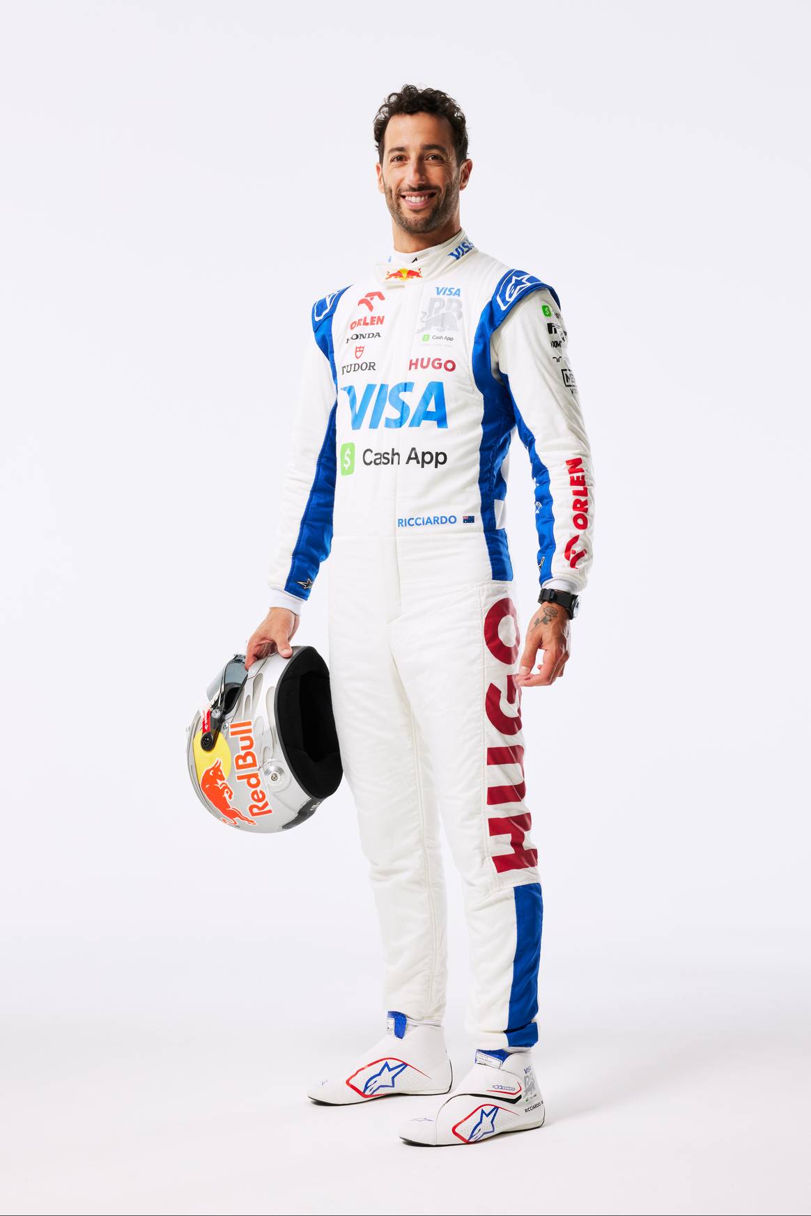 Hugo is the official apparel partner of Visa Cash App RB F1 team – Daniel Ricciardo