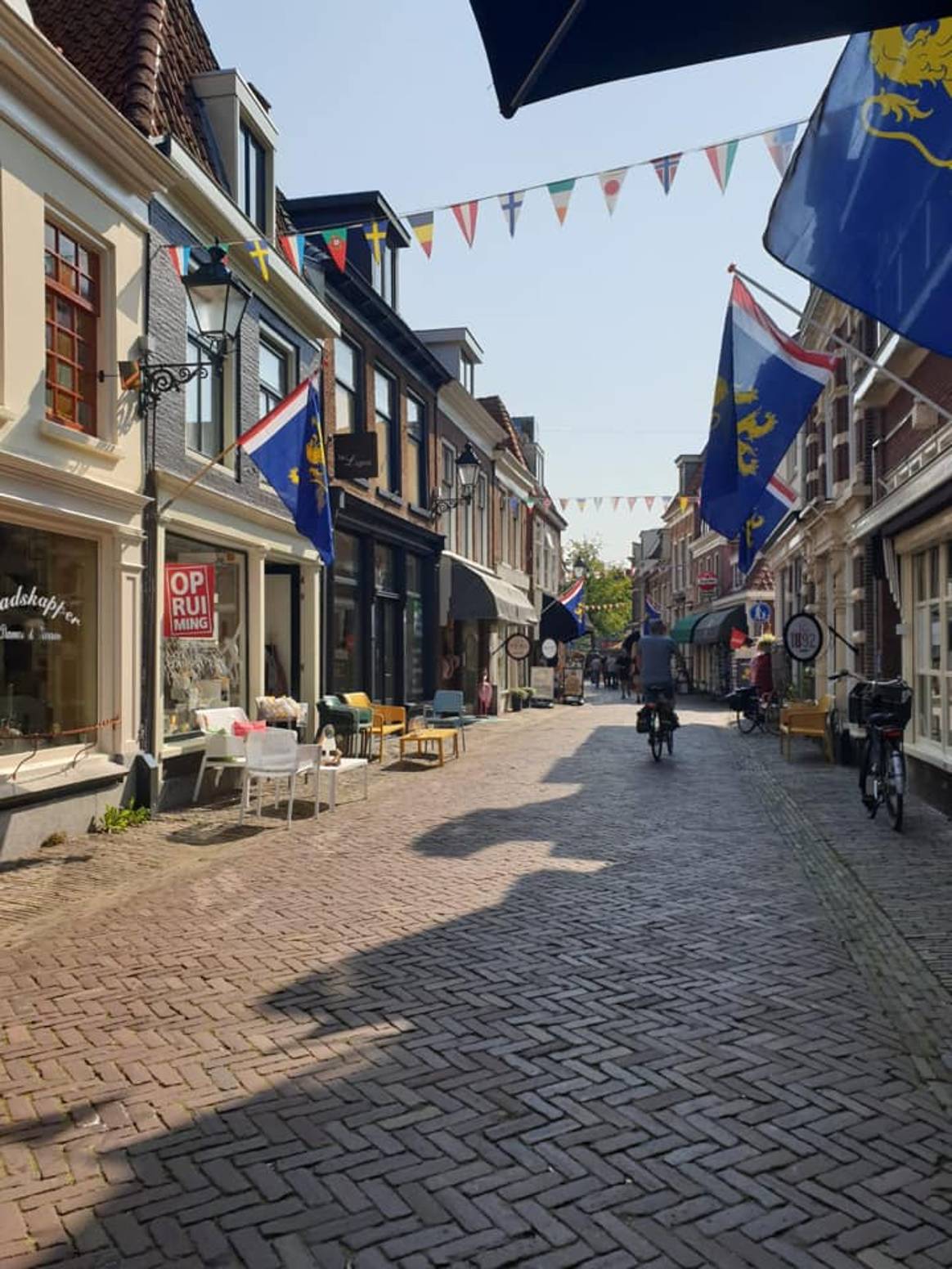 De Kleine Kerkstraat in Leeuwarden.