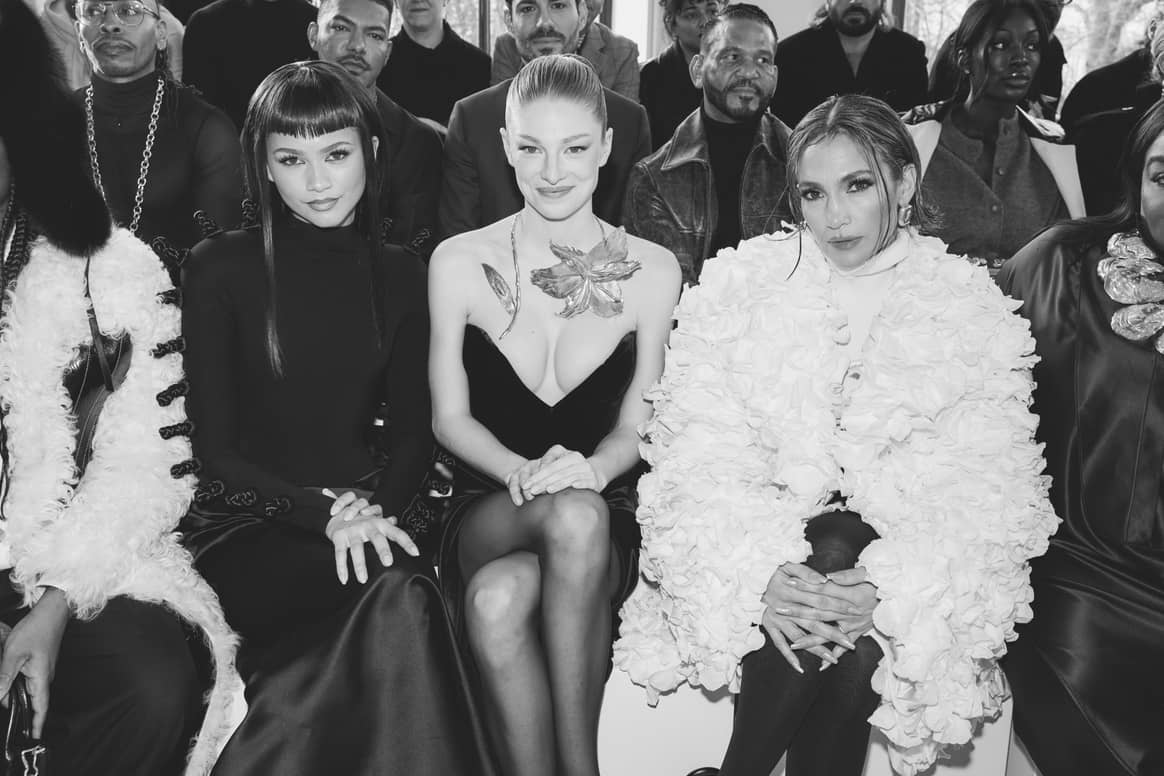 Zendaya, Hunter Schafer and Jennifer López front row at the Haute Couture SS24 show from Schiaparelli