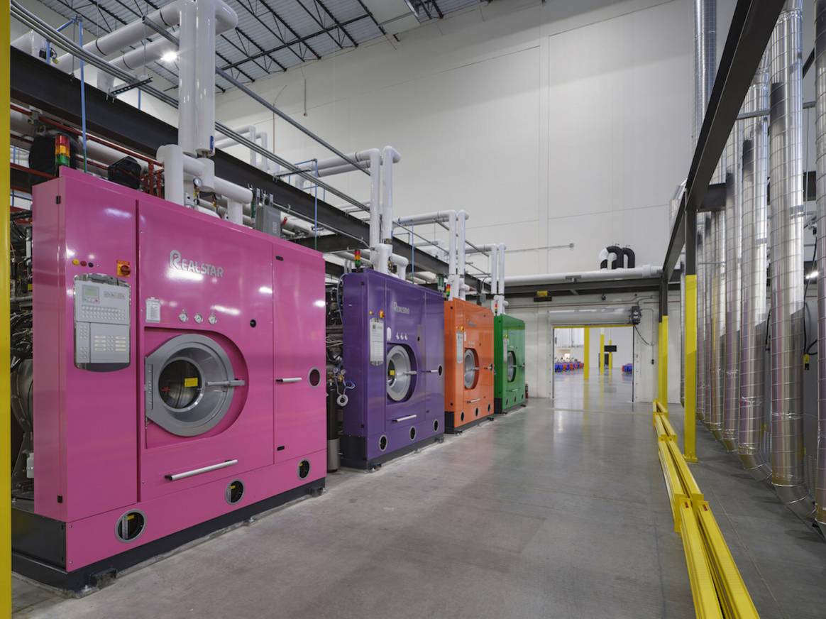 Nuuly's new laundry facility in Raymore