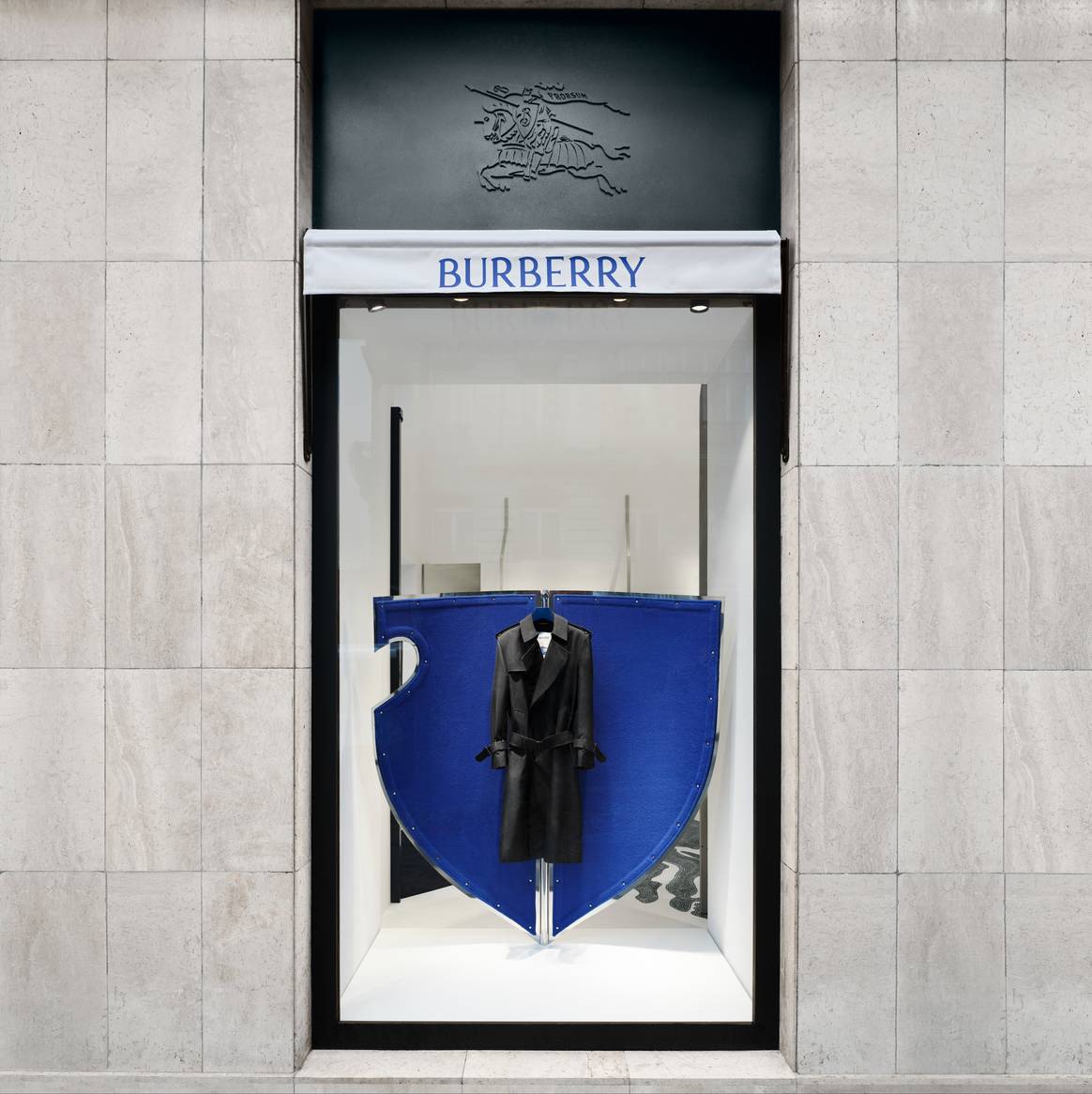 Burberry's new Paris store.