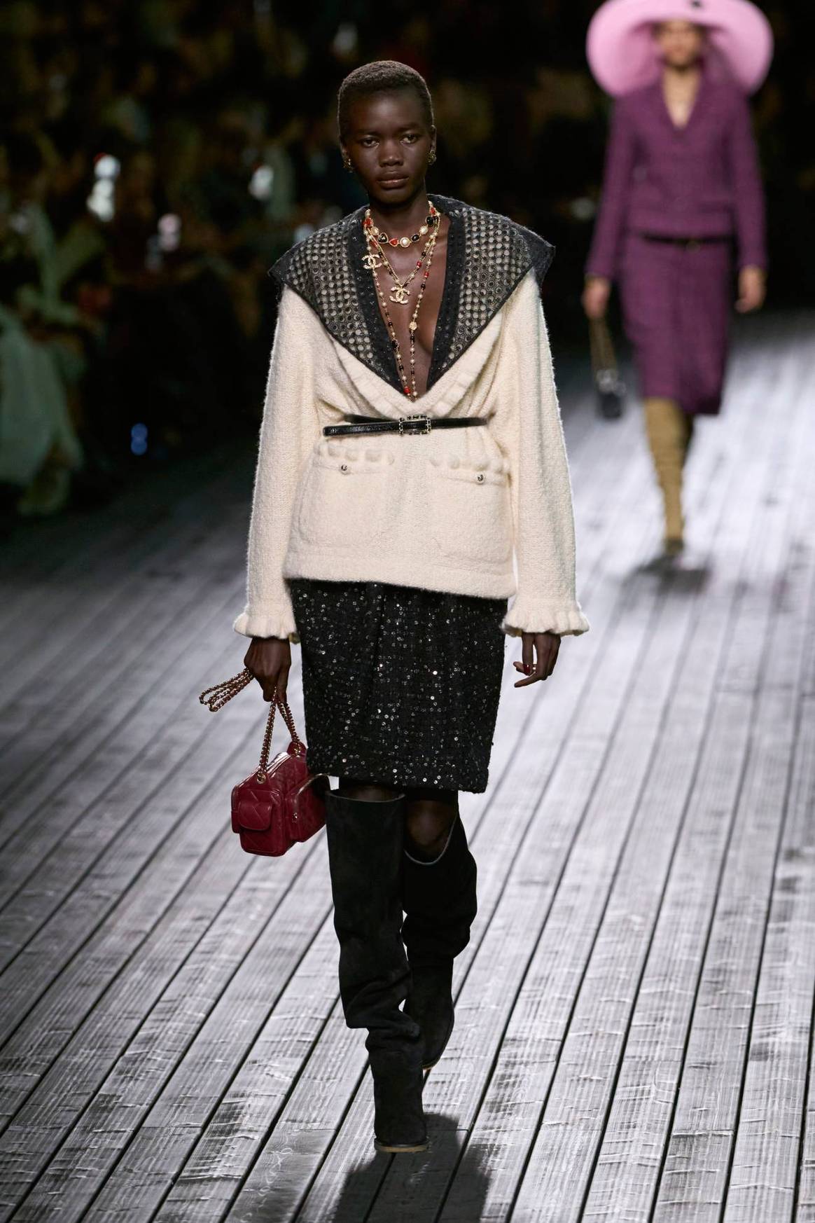 Chanel Fall/Winter 2024 collection at Paris fashion week.  Credits: ©Launchmetrics/spotlight