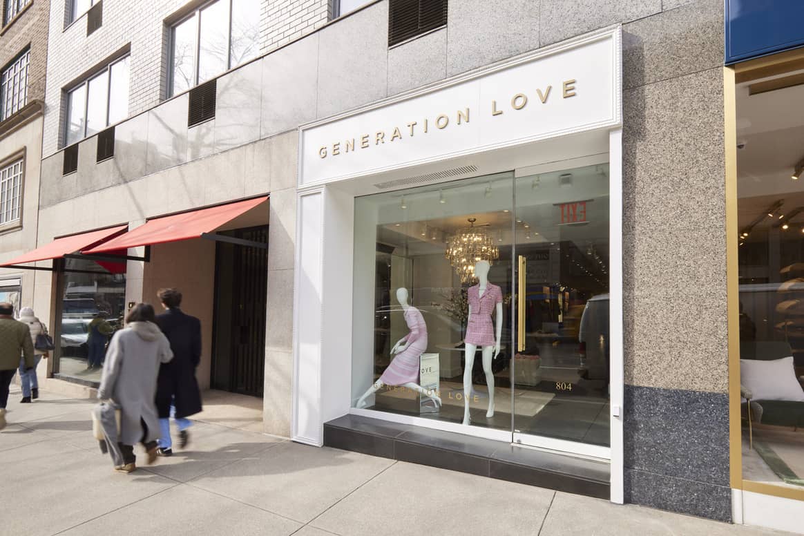 Generation Love store on Madison Avenue, New York.
