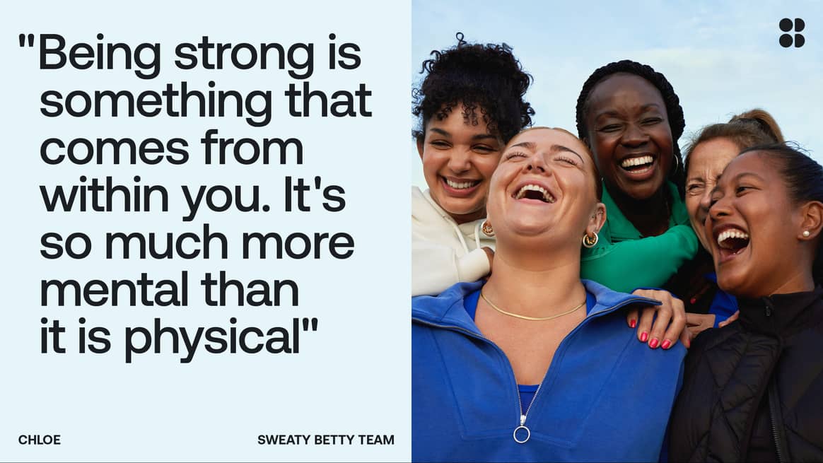 Sweaty Betty rebranded ‘Don’t Sweat It’ campaign