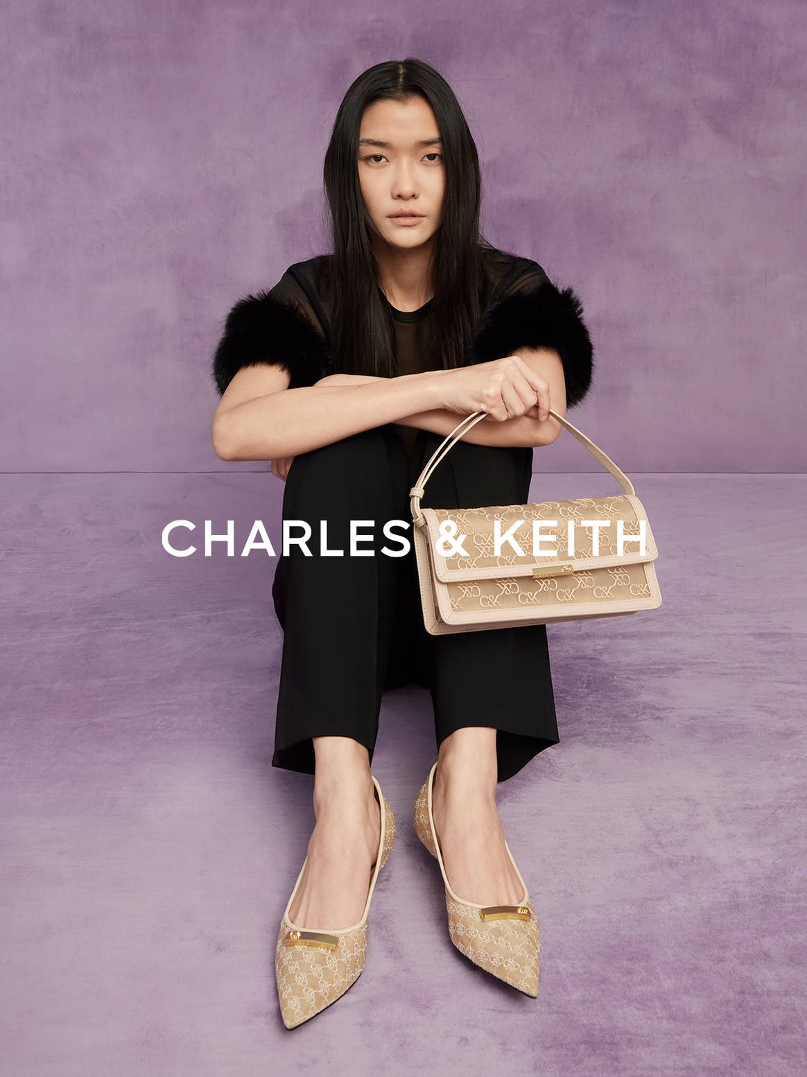 Charles & Keith ‘L’initial’ collection campaign