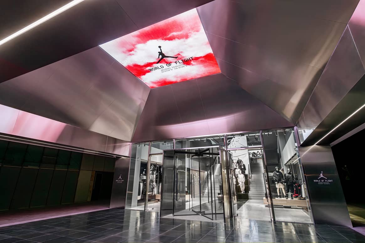 Jordans 'World of Flight'-Store in Peking