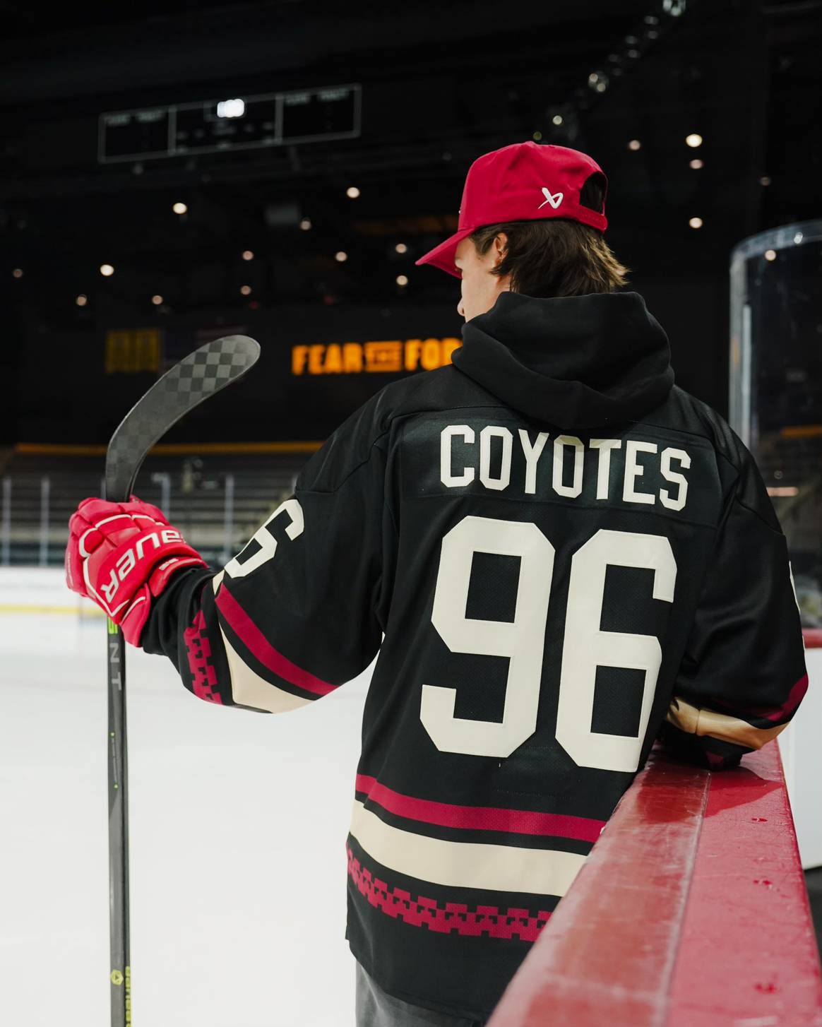 Apparel line designed by Doni Nahmias for the Arizona Coyotes and Bauer Hockey.