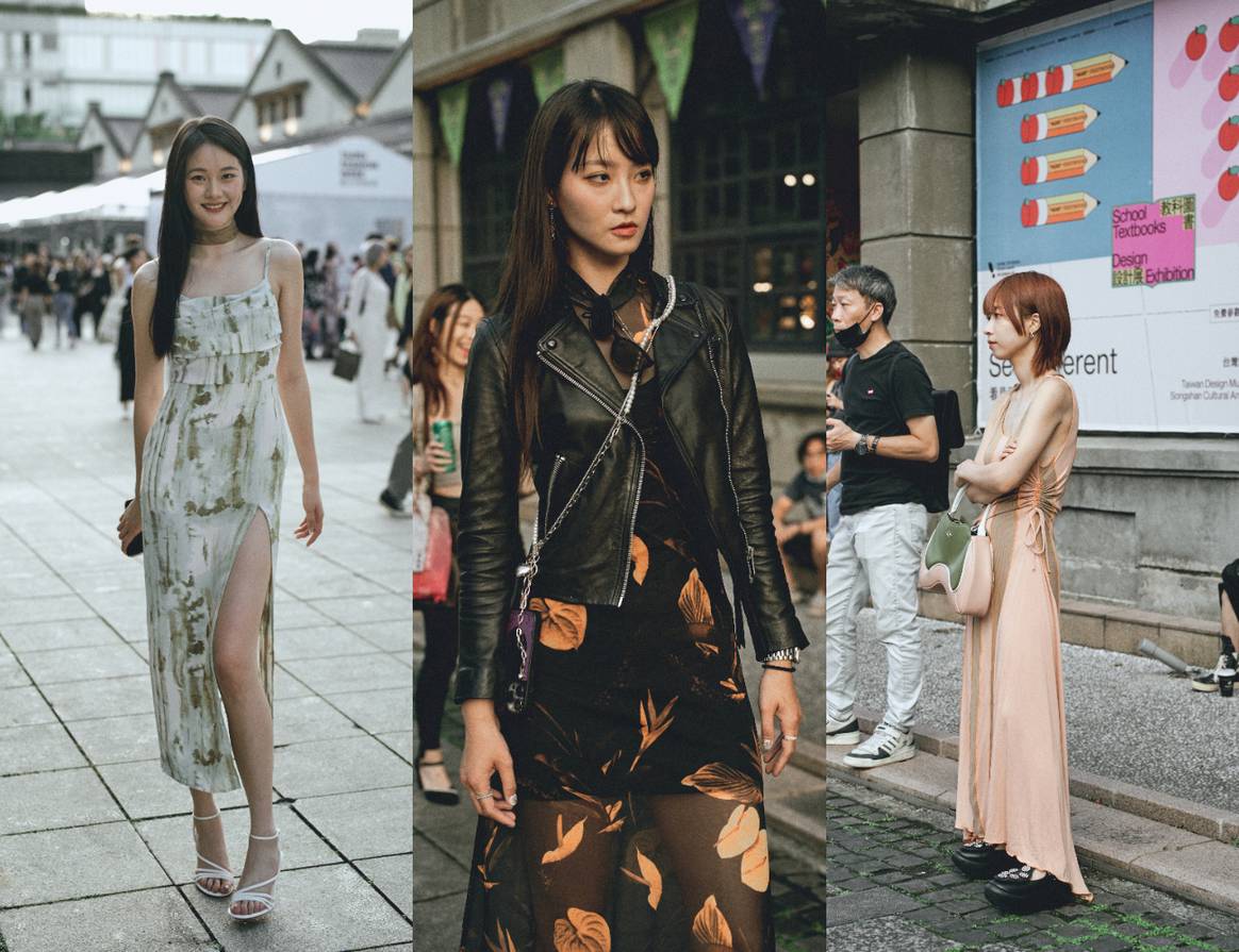 Taipei Fashion Week street style.