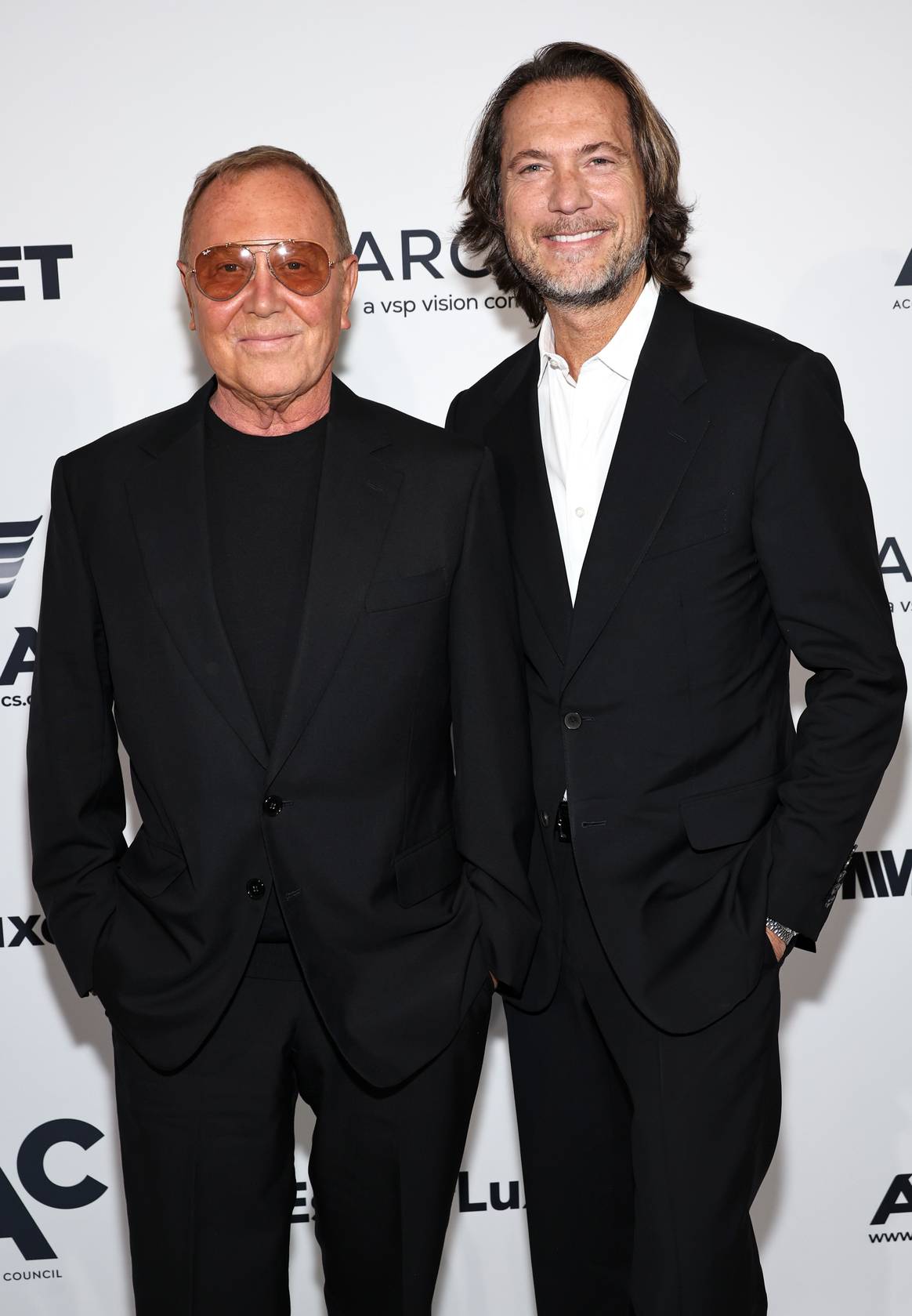 Michael Kors and Lance LePere attend the 2024 ACE Awards