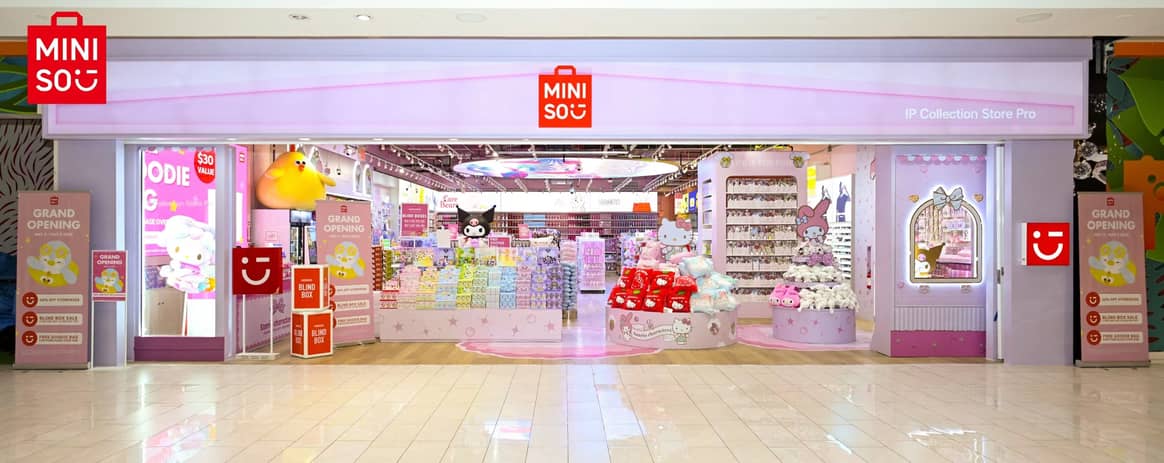 Miniso's new IP Collection Store at the New Jersey American Dream Mall