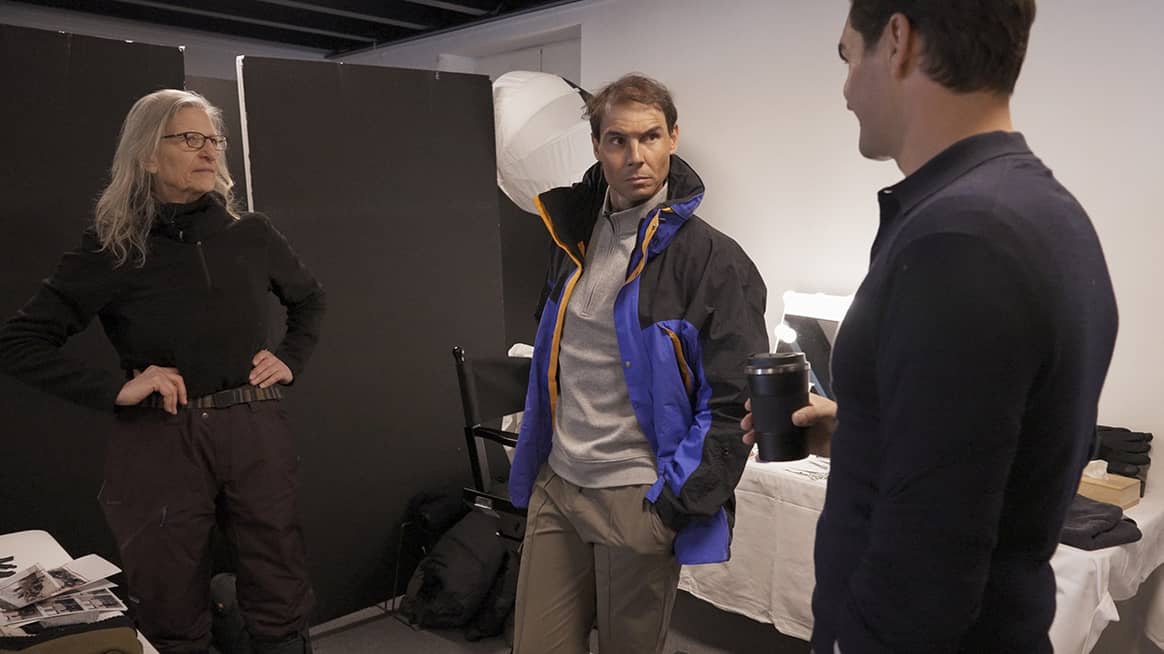 Fotografías “behind the scenes” de la campaña “Core Values” de Louis Vuitton protagonizada por Rafael Nadal y Roger Federer.