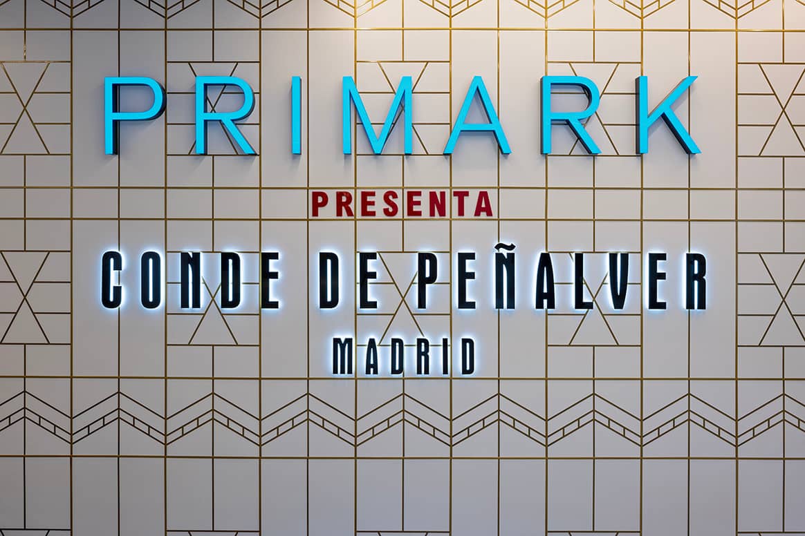 Tienda de Primark en el número 8 de la calle del Conde de Peñalver de Madrid (España).