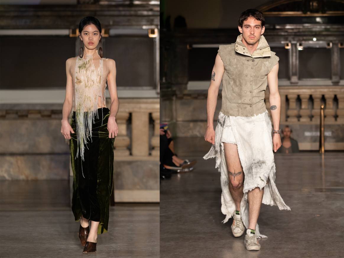 Looks by Julie Gu and Jerome Cheung