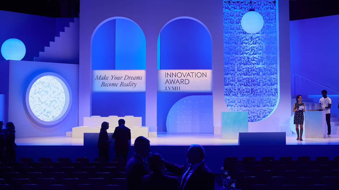 Ceremonia de entrega de los LVMH Innovation Award 2024, el 23 de mayo de 2024 desde la feria Viva Technology de París (Francia).