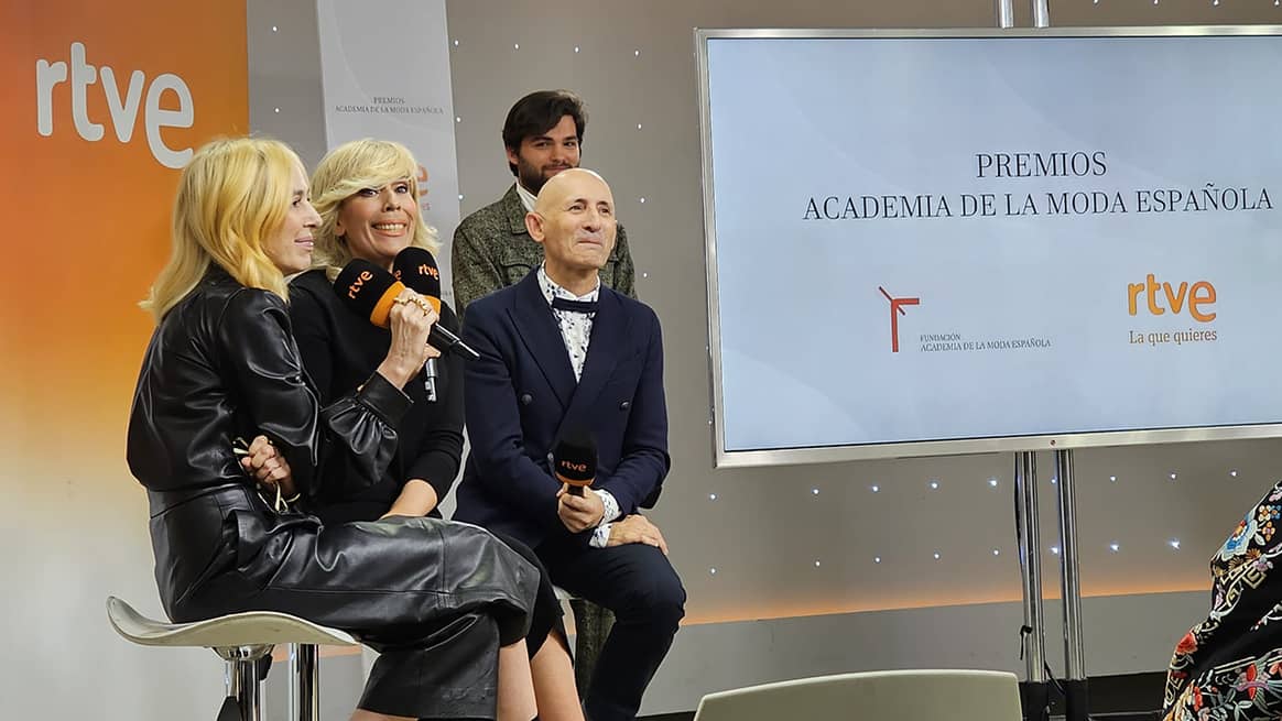 Presentación de los Premios de la Academia de la Moda Española, el 22 de mayo de 2024 desde Torrespaña, Madrid (España).
